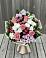 Букет цветов из: Альстромерии, Гвоздики, Розы и Хризантемы в Тарках