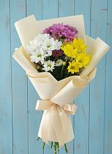 Букет цветов из:  Хризантемы #REPLACE_PRED# Тарках