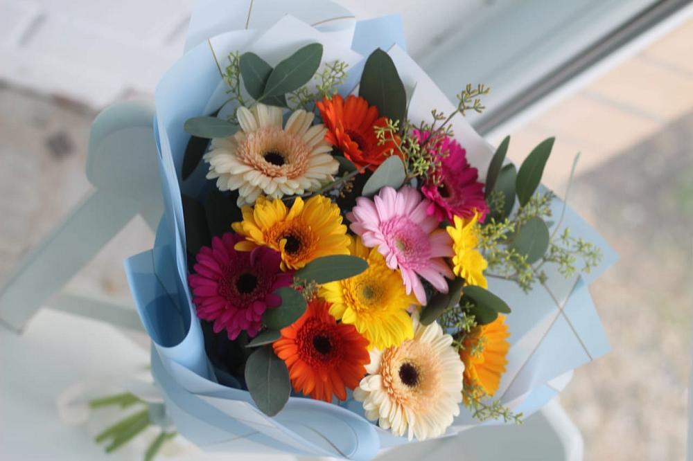 Букет цветов из: Герберы в Тарках