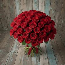 Букет 55 Красных роз Фридом #REPLACE_PRED# Тарках