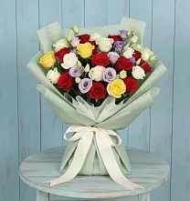 Букет цветов из:  Розы в Тарках
