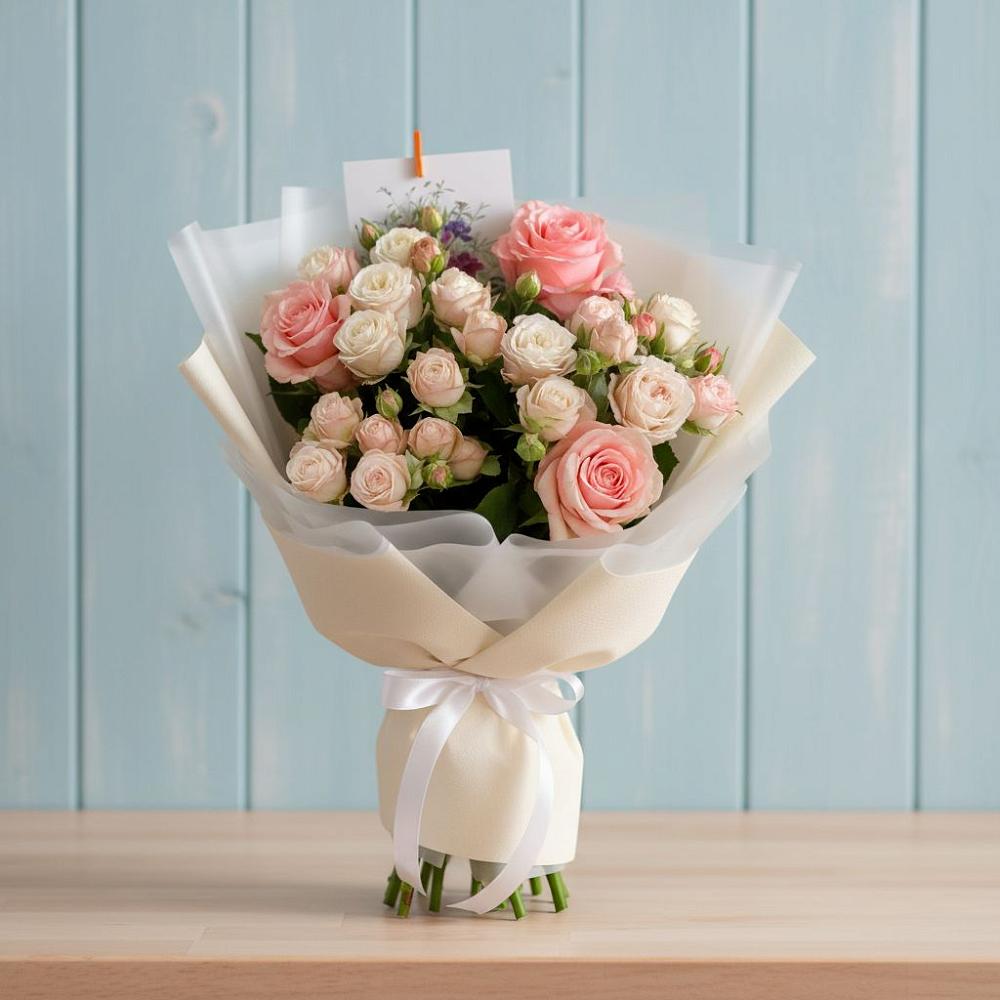 Букет цветов из: Розы в Тарках