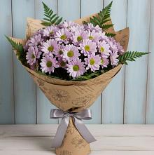 Букет цветов из:  Хризантемы в Тарках