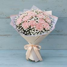 Букет цветов из:  Гвоздики в Тарках