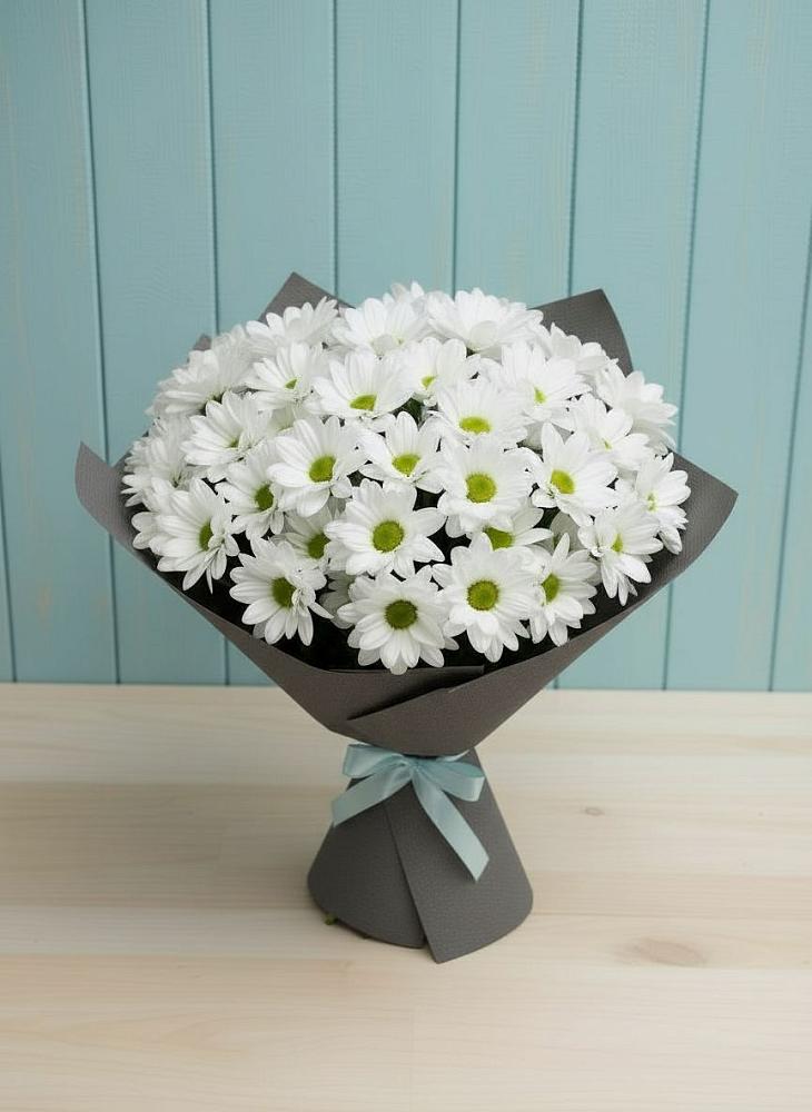 Букет цветов из: Хризантемы в Тарках