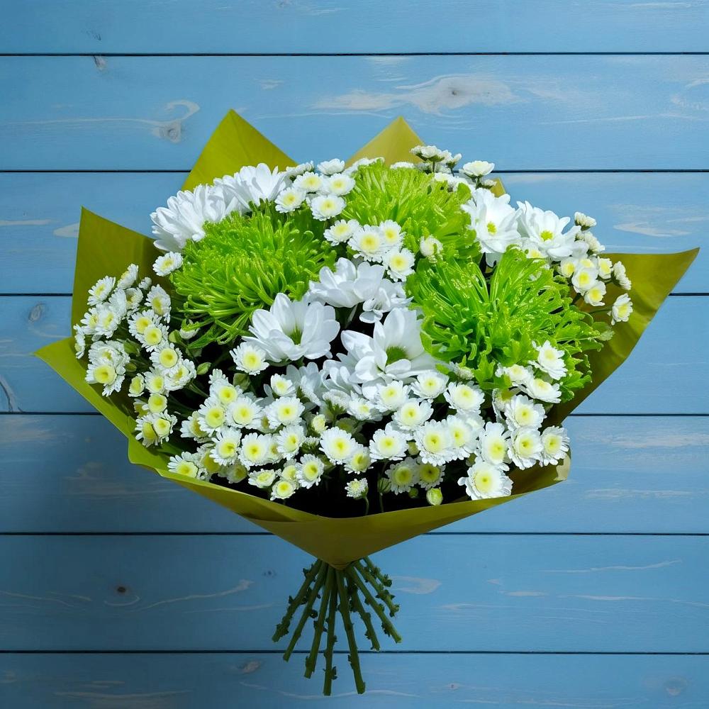 Букет цветов из: Хризантемы в Тарках