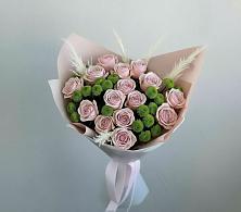 Букет цветов из:  Розы и Хризантемы #REPLACE_PRED# Тарках