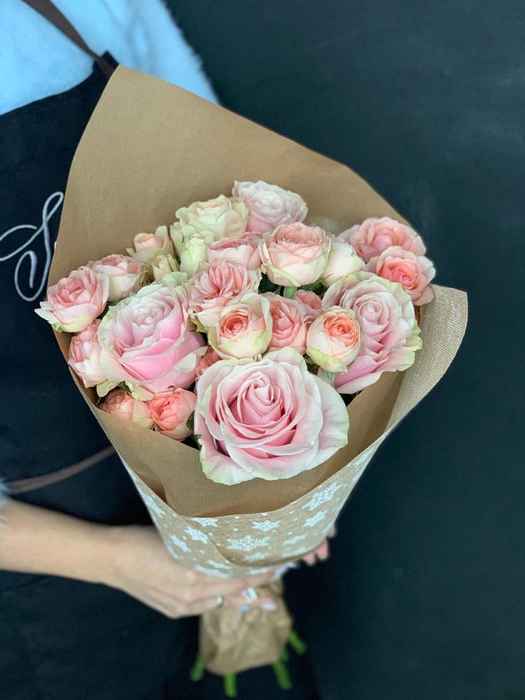 Букет цветов из: Хризантемы и Розы в Тарках