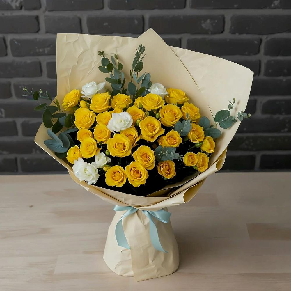 Букет цветов из: Розы в Тарках