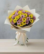 Букет цветов из:  Хризантемы #REPLACE_PRED# Тарках