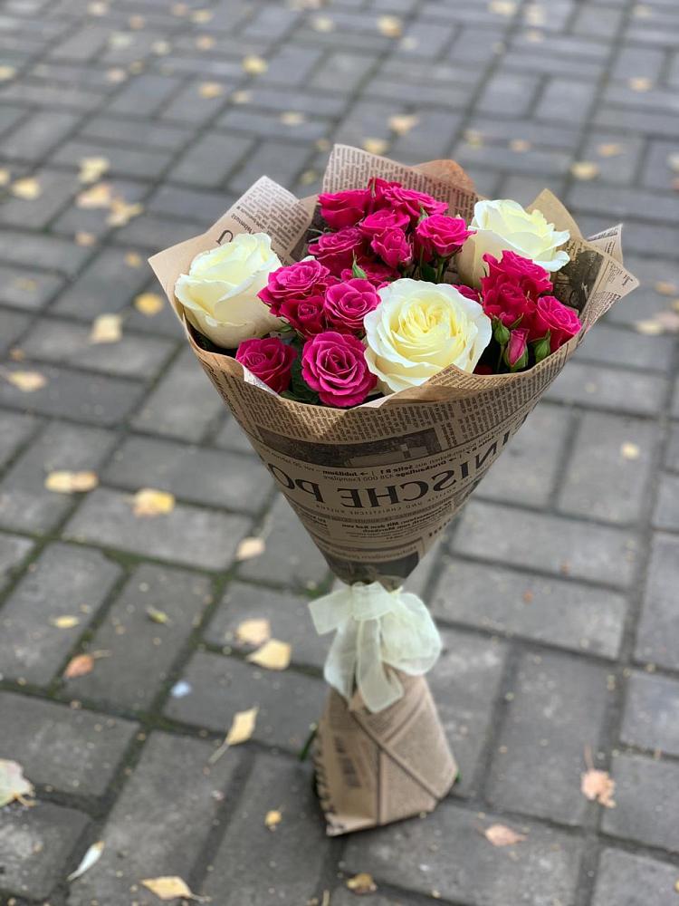 Букет цветов из: Розы в Тарках