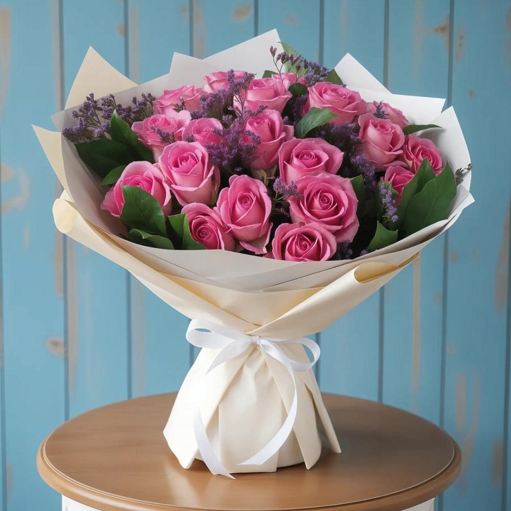 Букет цветов из: Розы в Тарках