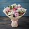 Букет цветов из: Хризантемы, Альстромерии и Розы в Тарках
